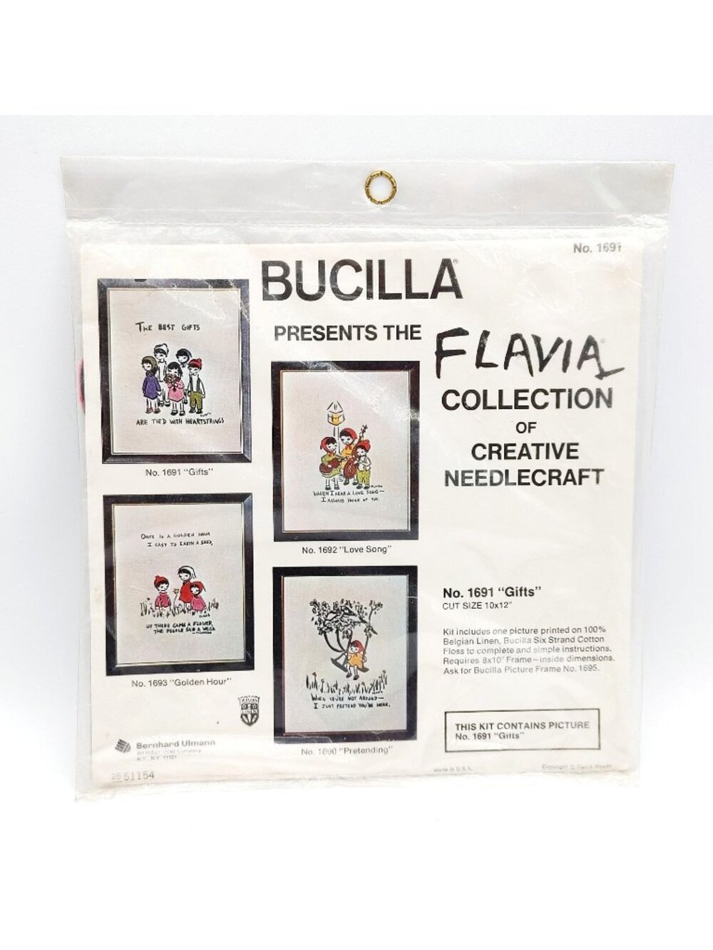 Bucilla Flavia Collection of Creative Needlecraft No.1691 Gifts NEW